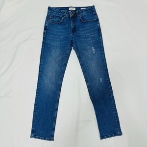 Men's Straight Leg Denim Jeans